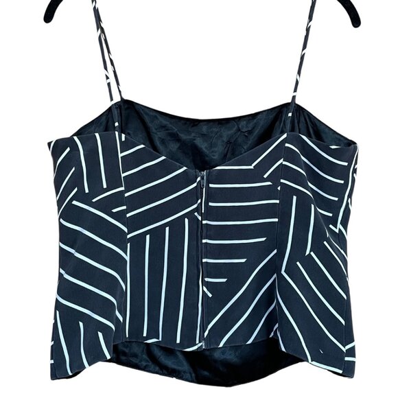 Gigi’s Closette Glenview Black & White Patterned Jacket & Corset - Picture 5 of 8